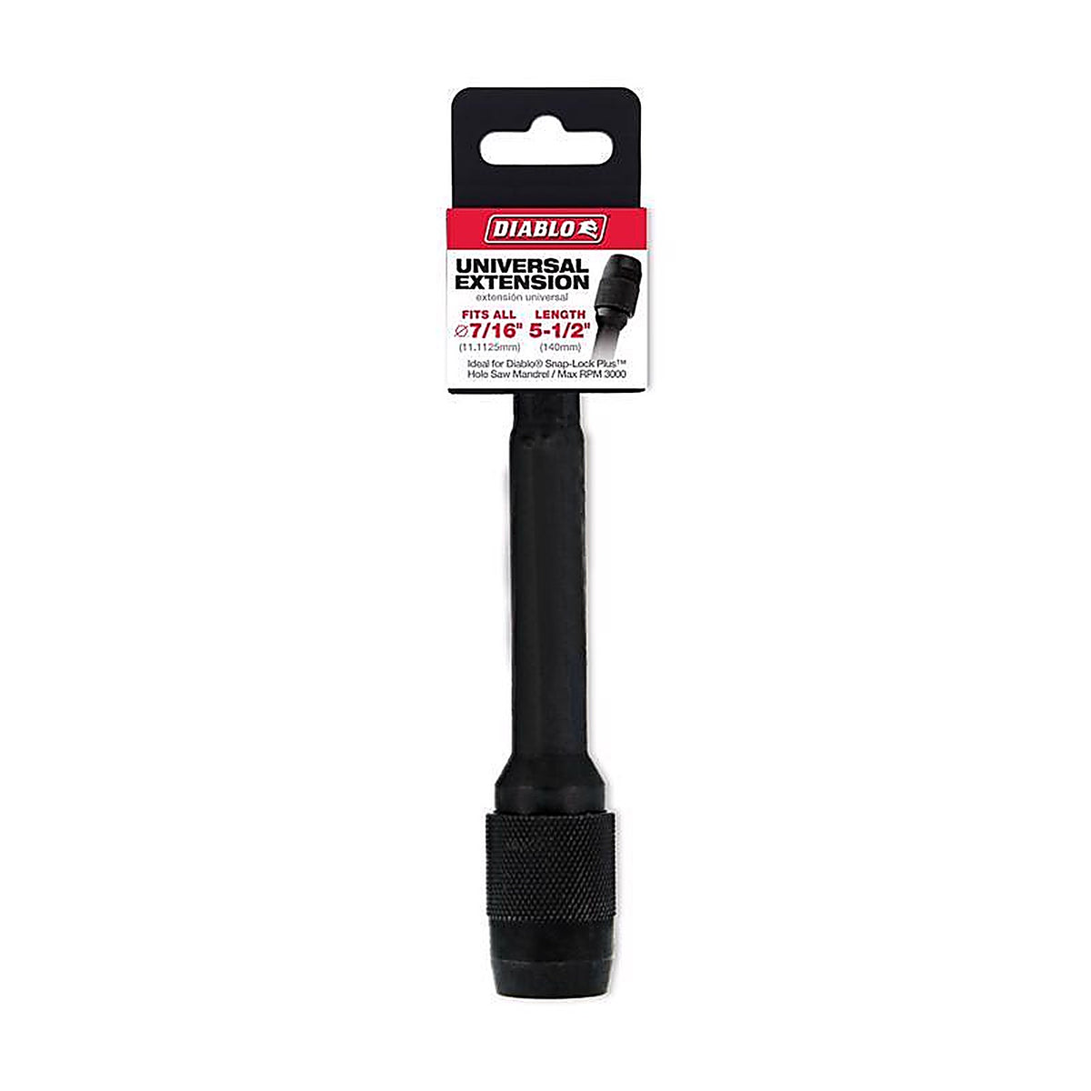 Diablo - DHS500XT6 - 5-1/2 In. L X 7/16 In. D Hole Saw Extension
