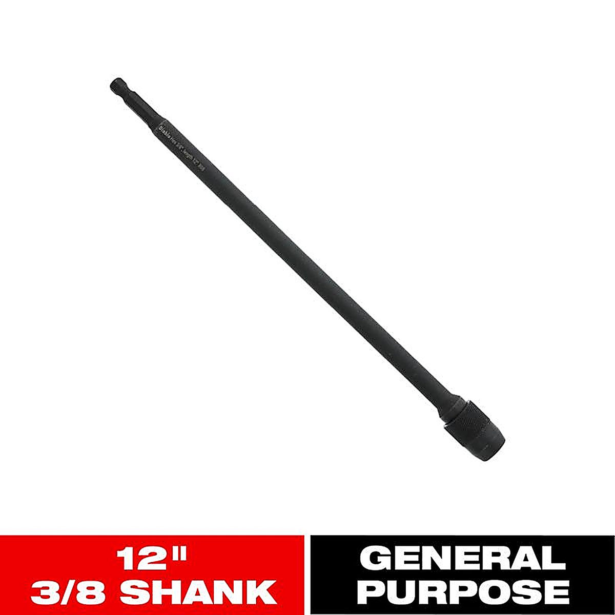 Diablo - DHS375XT12 - Universal 12 In. L X 3/8 In. D Hole Saw Extension