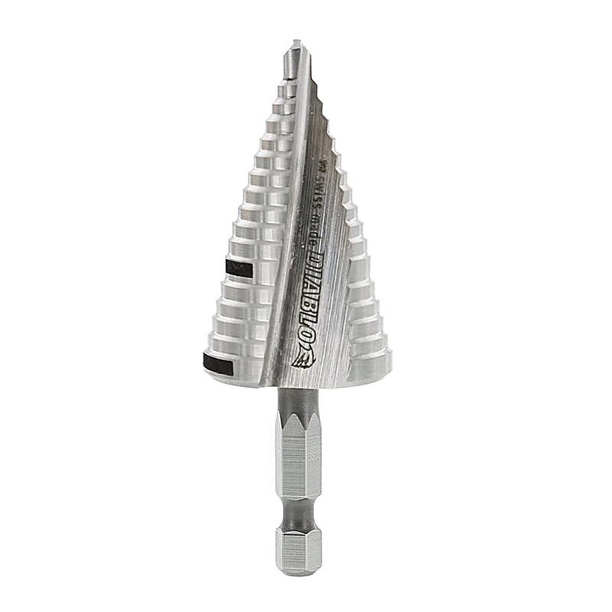 Diablo - DSD1125S17 - 1-1/8 In. X 3-1/32 In. L Metal Impact Step Drill Bit HEX Shank 1 Pack