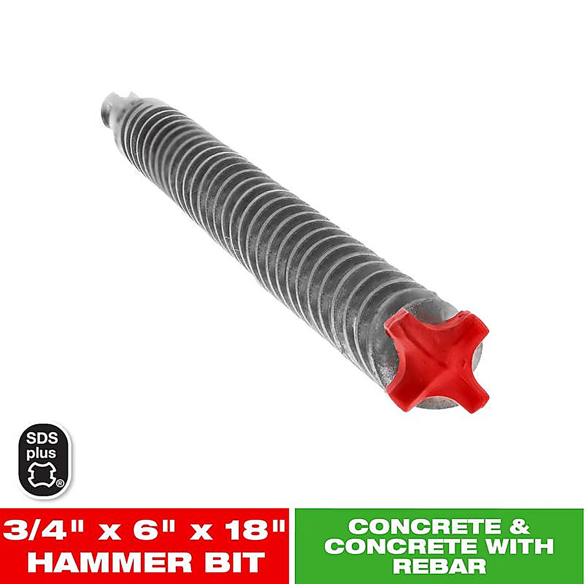 Diablo - DMAPL4260 - Rebar Demon 3/4 In. X 18 In. L Carbide Hammer Drill Bit Sds-Plus Shank 1 Pack