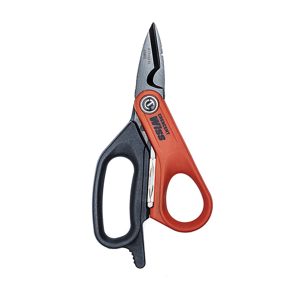 Crescent - CW5T - Wiss 6 In. Steel Serrated Data Shears 1 Piece
