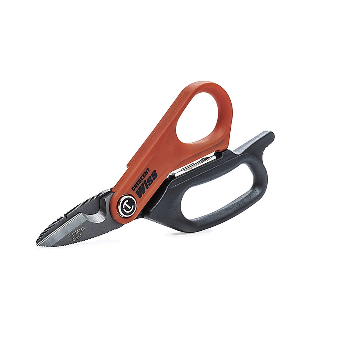 Crescent - CW5T - Wiss 6 In. Steel Serrated Data Shears 1 Piece