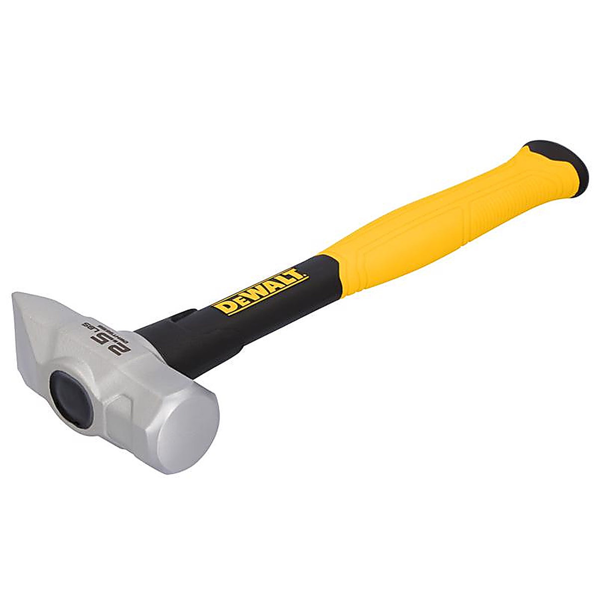 DeWalt DWHT56146 2.5 lb Steel Blacksmith Hammer 12 in. Fiberglass Handle