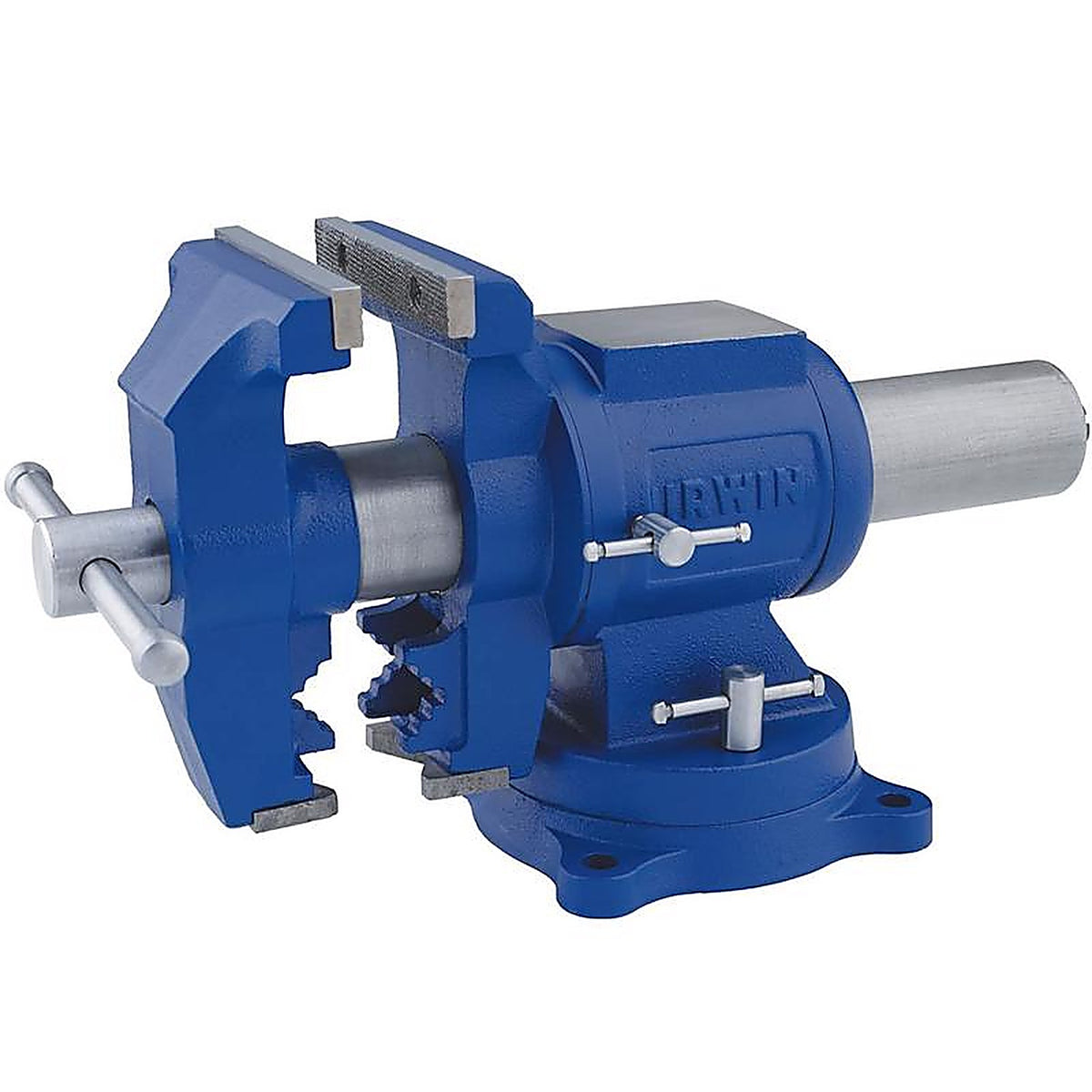 Irwin 4935505 5 in. Cast Iron Multi-Purpose Bench Vise 360 deg. Swivel Base