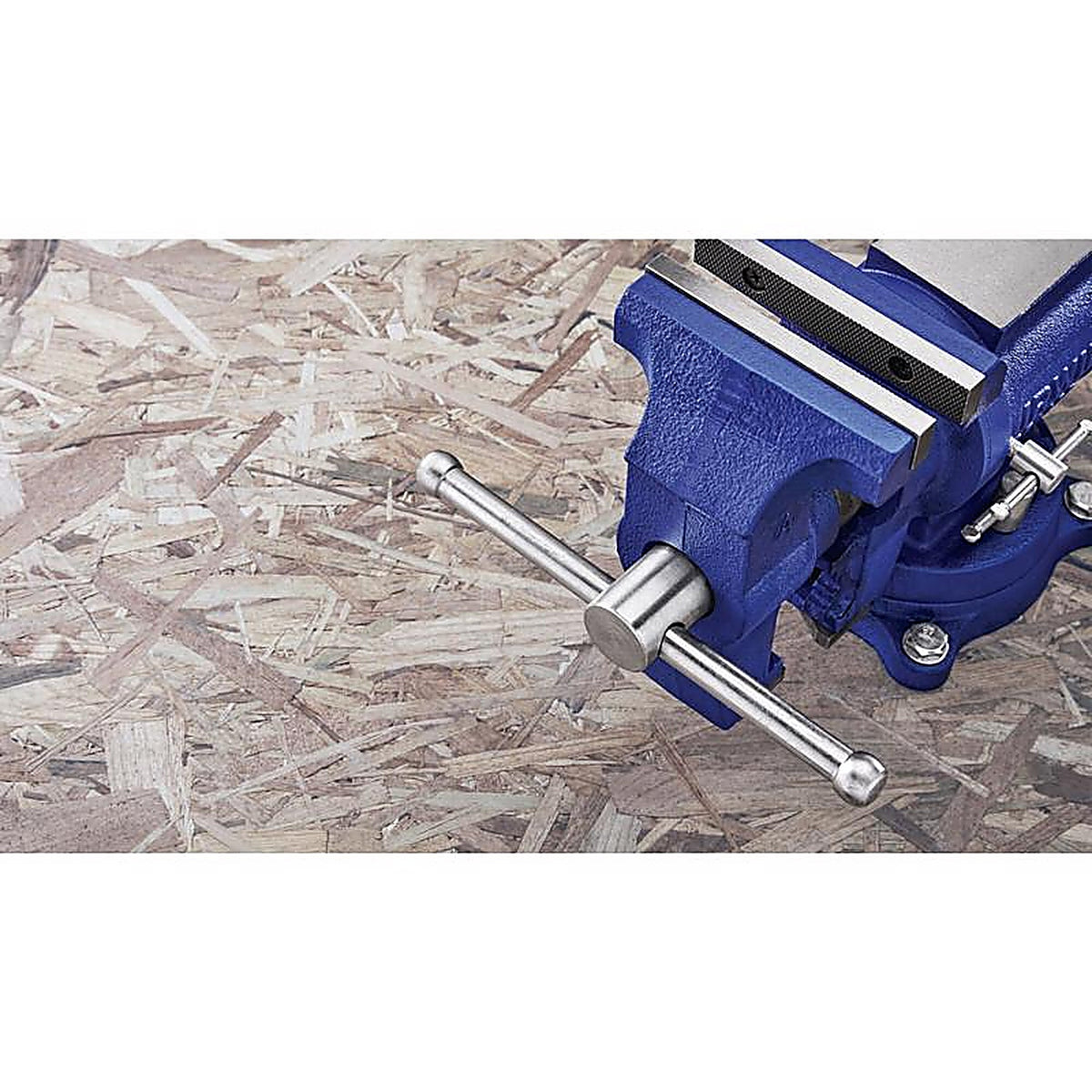 Irwin 4935505 5 in. Cast Iron Multi-Purpose Bench Vise 360 deg. Swivel Base