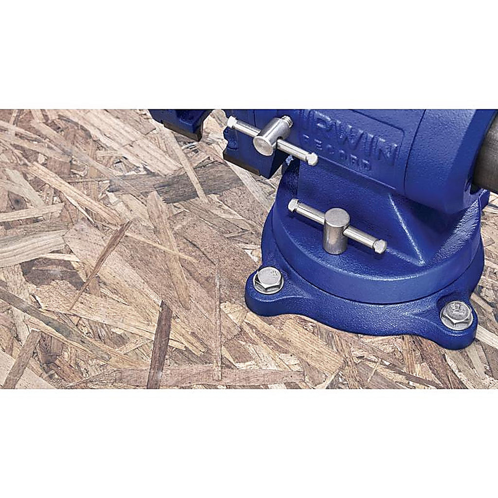 Irwin 4935505 5 in. Cast Iron Multi-Purpose Bench Vise 360 deg. Swivel Base