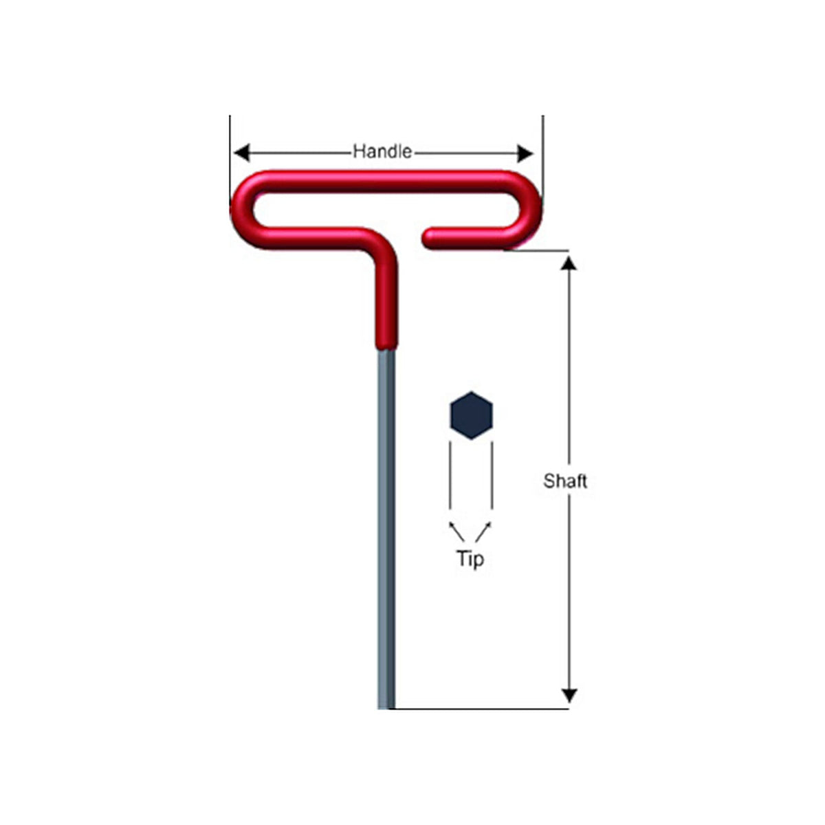Eklind - 15156 - Short Series HEX-L 7/8 In. SAE Short Arm HEX L-Key 1 Piece