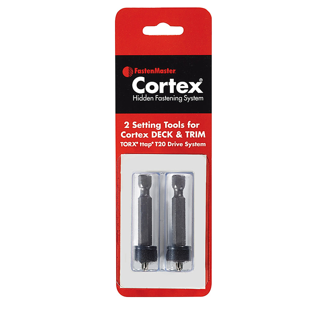 Fastenmaster - FMCTXSETOOL2PK - Cortex Torx T20 X 2-1/2 In. L Driver Bit 2 Pack
