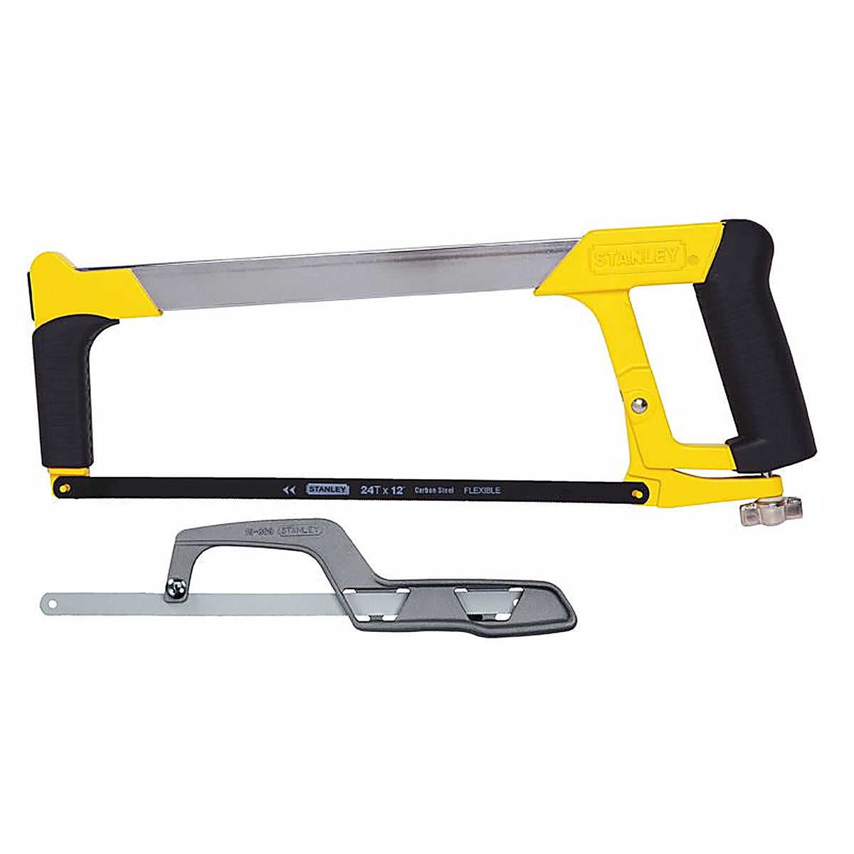 Stanley 20-036M 12 in. Steel Hacksaw Black/Yellow 2 pc