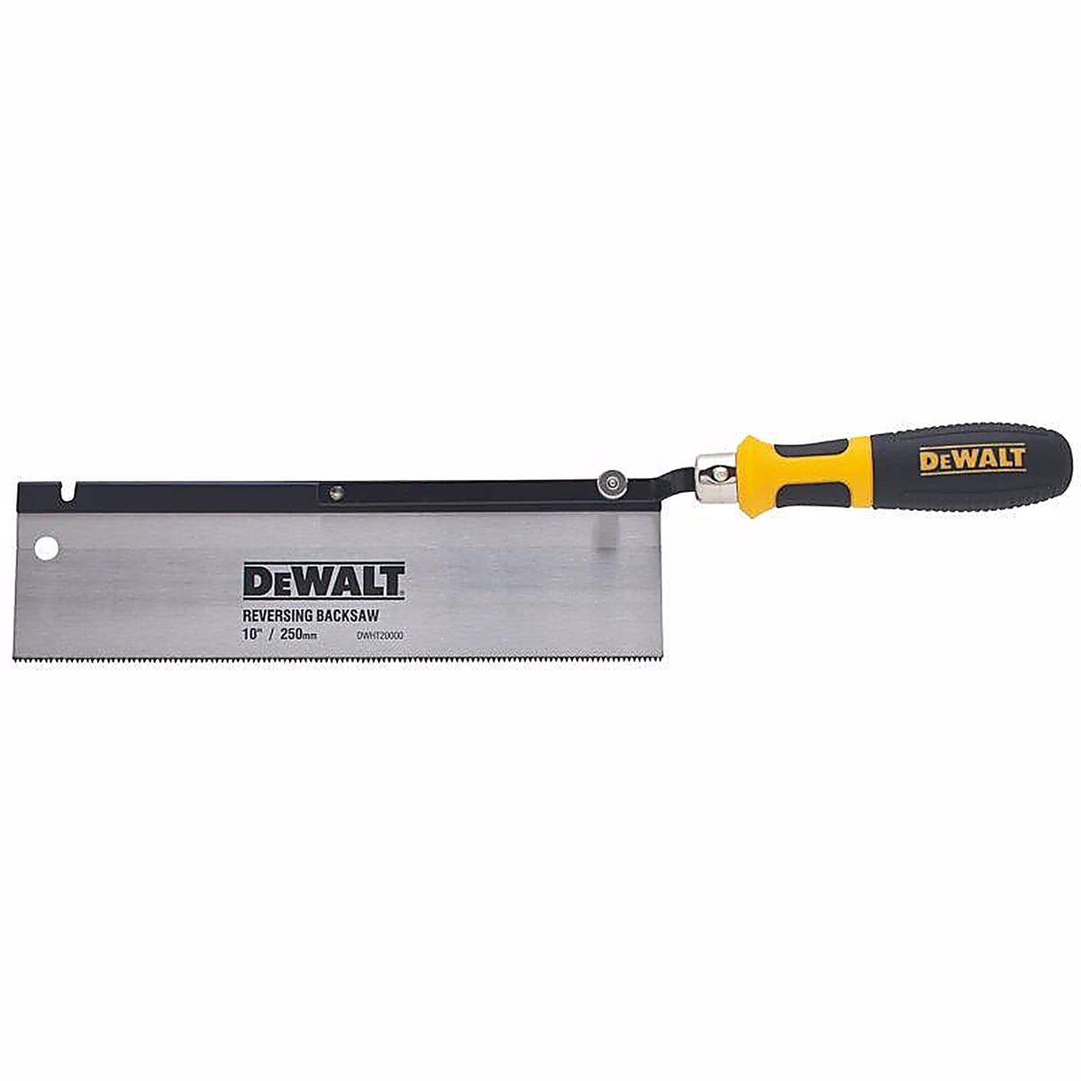 DeWalt DWHT20000 10 in. Steel Flush Cut Reversing Back Saw 13 TPI 1 pc