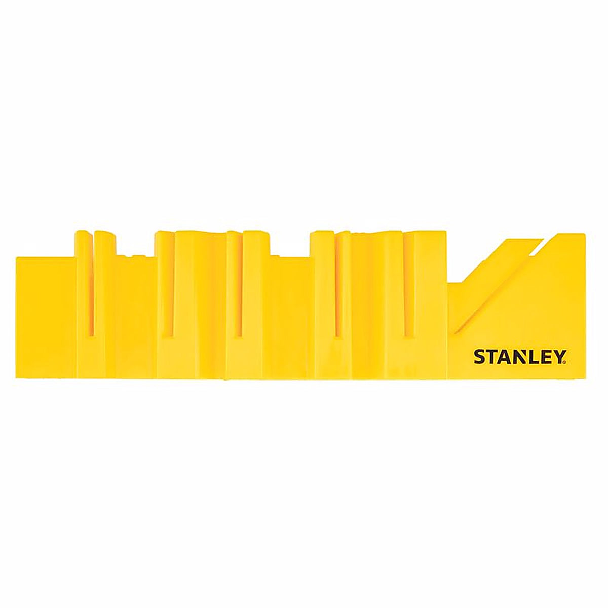 Stanley STHT20360 12 in. L X 5.2 in. W Plastic Miter Box Yellow 1 pc