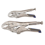 Irwin IRHT82590 Vise-Grip 2 pc Metal Curved Pliers Set Assorted in. L