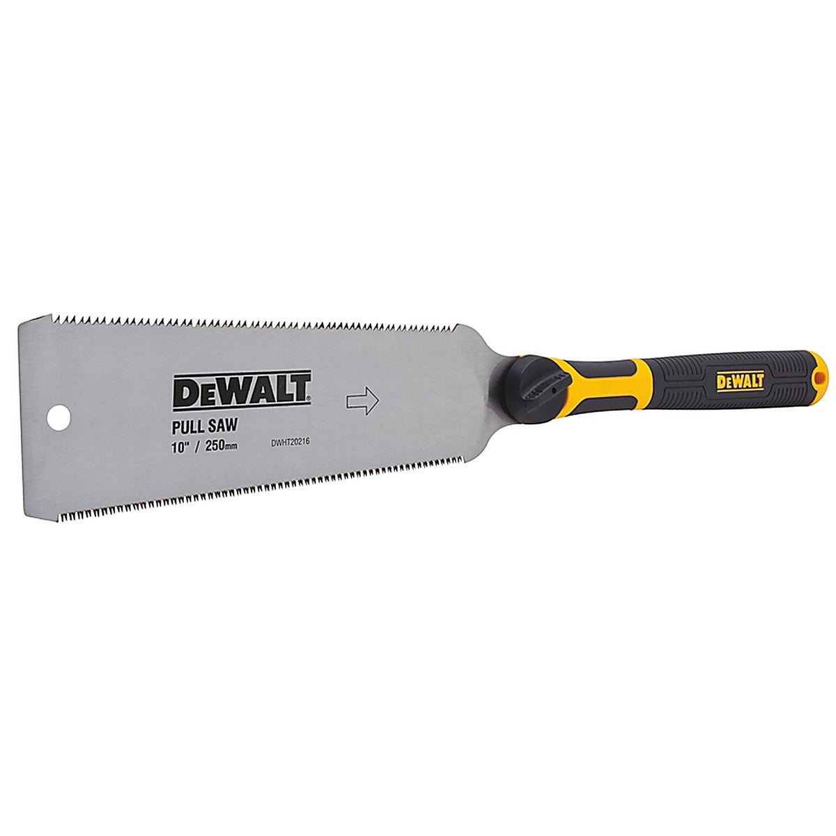 DeWalt DWHT20216 10 in. Double Edge Pull Saw 7/14 TPI Flush Cut 1 pc