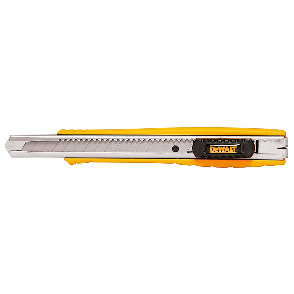 DeWalt DWHT10037 4-1/4 in. Sliding Snap-Off Utility Knife Black/Silver