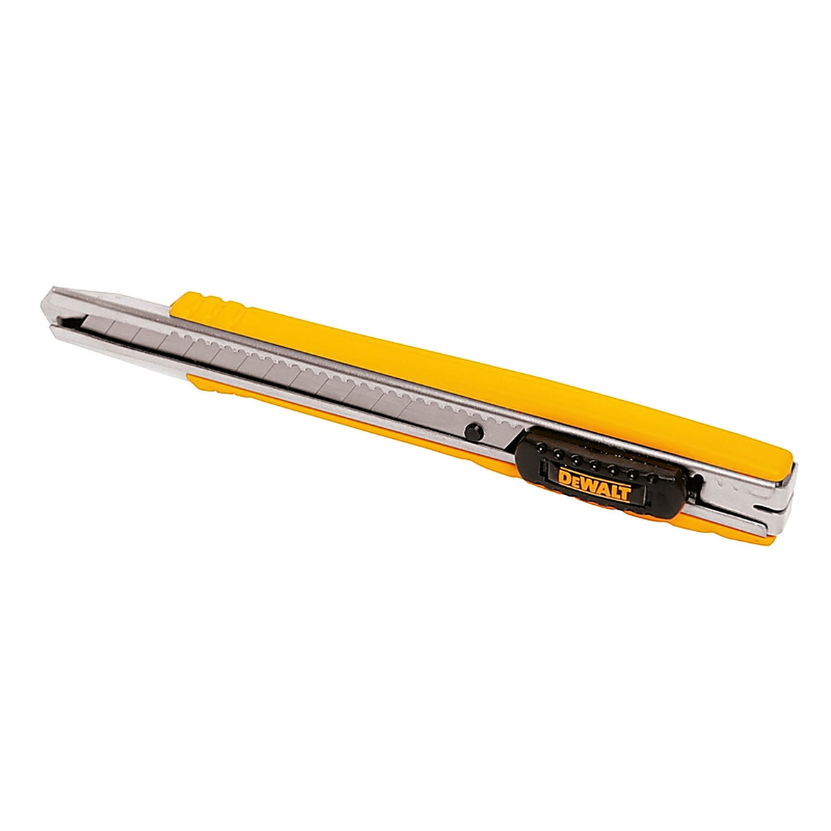 DeWalt DWHT10037 4-1/4 in. Sliding Snap-Off Utility Knife Black/Silver