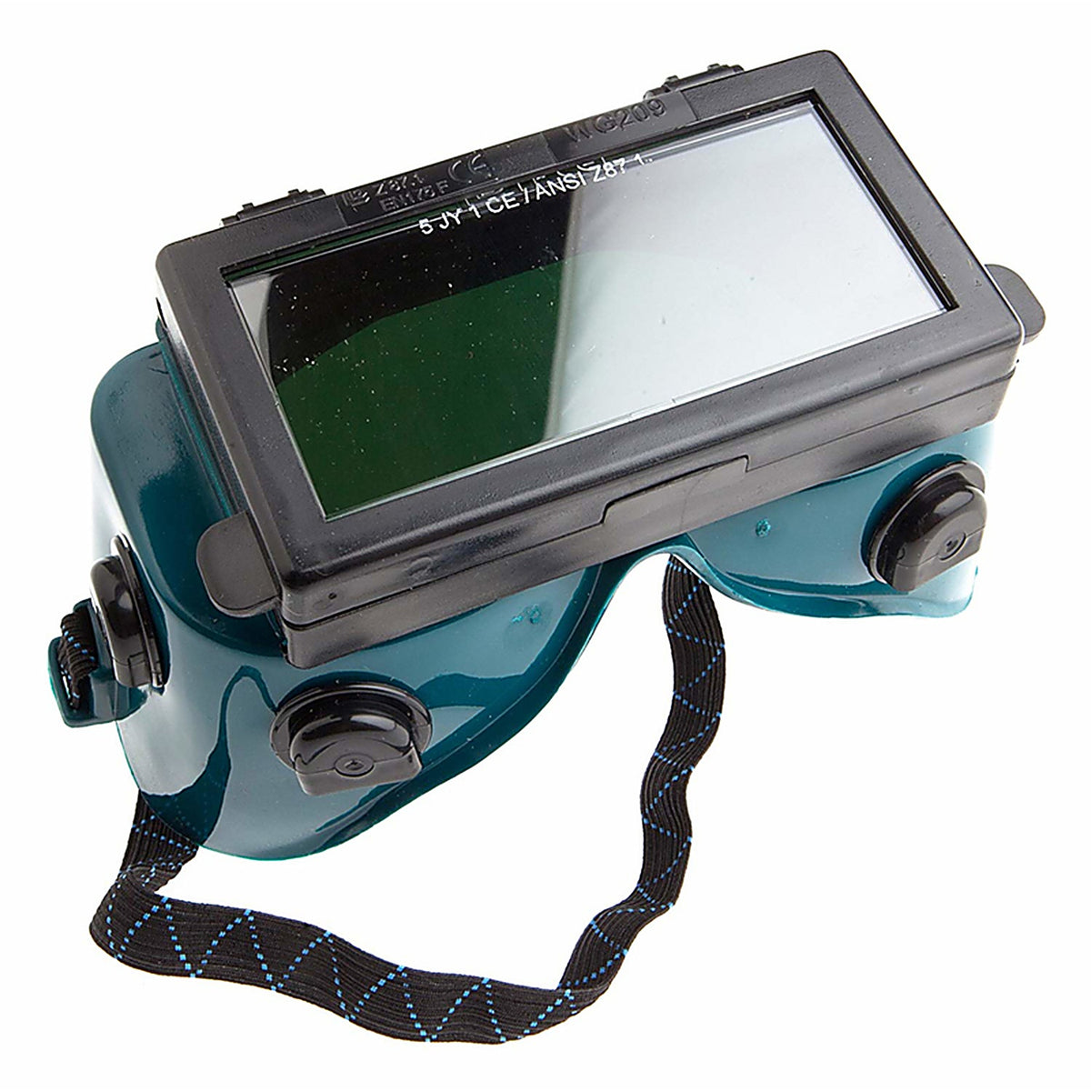 Forney 55320 7 in. L X 3.5 in. W Welding Goggles Green 1 pk
