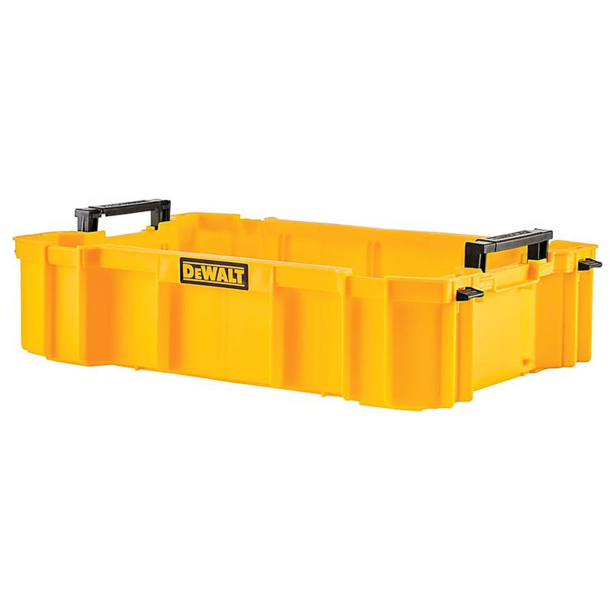 DeWalt DWST08120 ToughSystem 12.05 in. W X 4.5 in. H Deep Tool Tray Polypropylene 1 compartments Black/Yellow