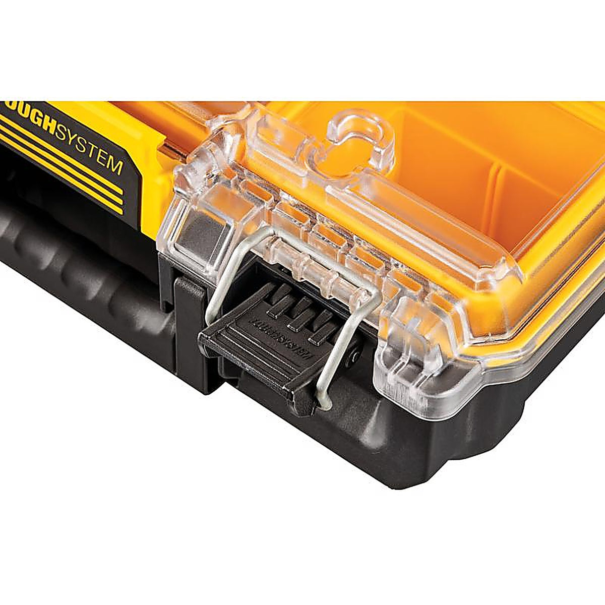 DeWalt DWST08020 ToughSystem 2.0 10.47 in. W X 5.2 in. H Half-Size Organizer Polypropene 6 compartments Yellow