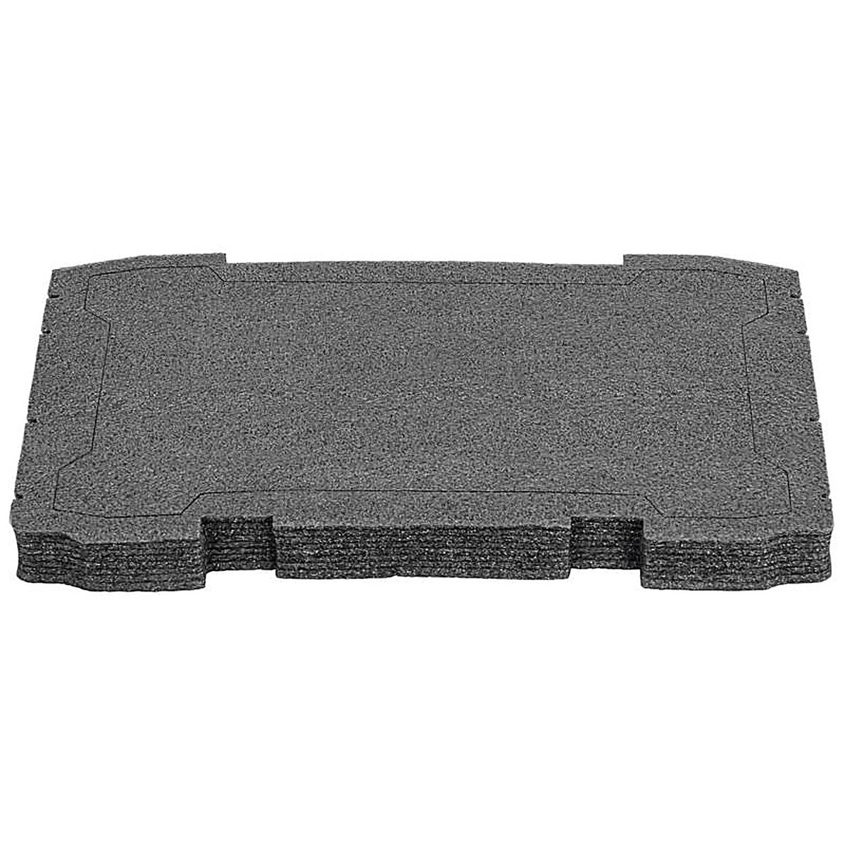 DeWalt DWST08111 ToughSystem 12.5 in. W X 1.5 in. H Shallow Interlocking Organizer Foam Black
