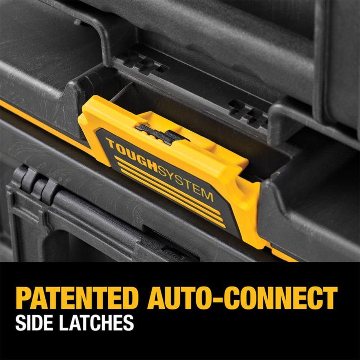 DeWalt DWST08165 ToughSystem 2.0 21.75 in. Medium Tool Box Black/Yellow