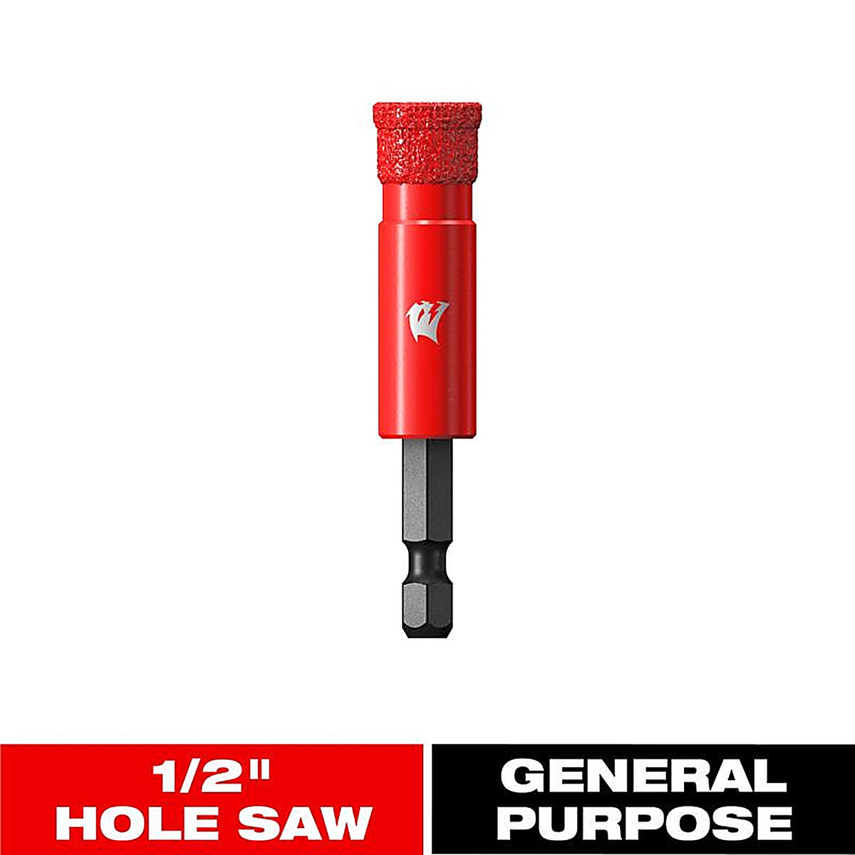 Diablo - DHS0500DG - 1/2 In. Diamond Grit 5.52 In. L X 1/4 In. D Hole Saw