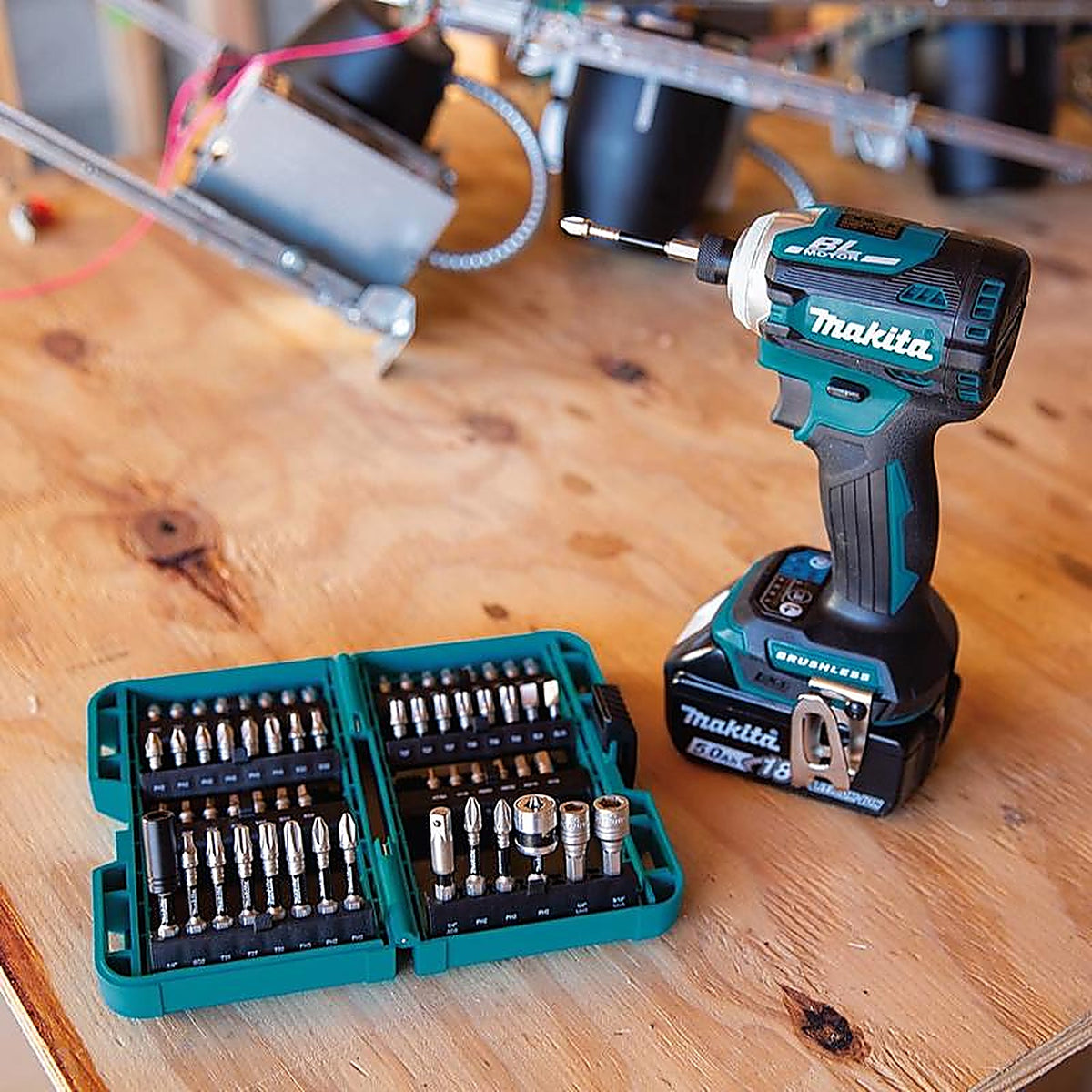 Makita - E-01644 - Impact Xps Assorted Impact Driver Bit Set Steel 60 Piece