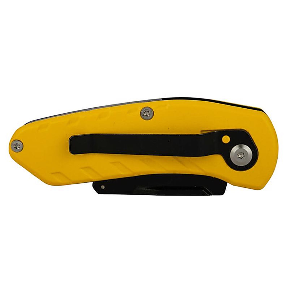 Stanley STHT10424 4 in. Folding Compact Utility Knife Black/Yellow 1 pc