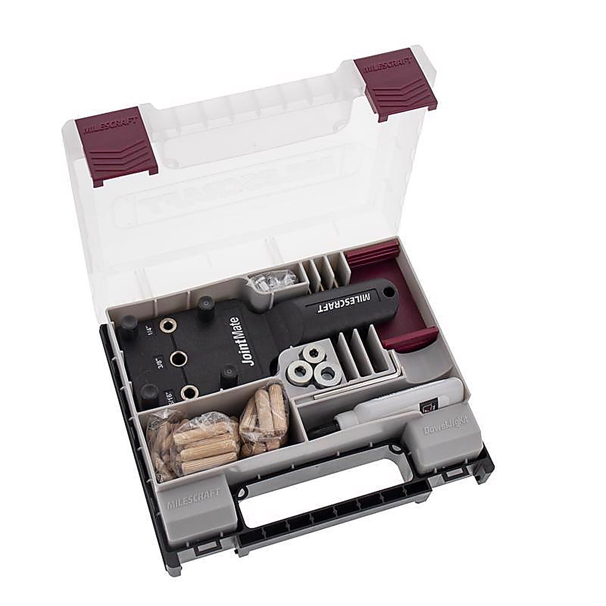 Milescraft 13330003 Doweling Jig Kit 74 pc