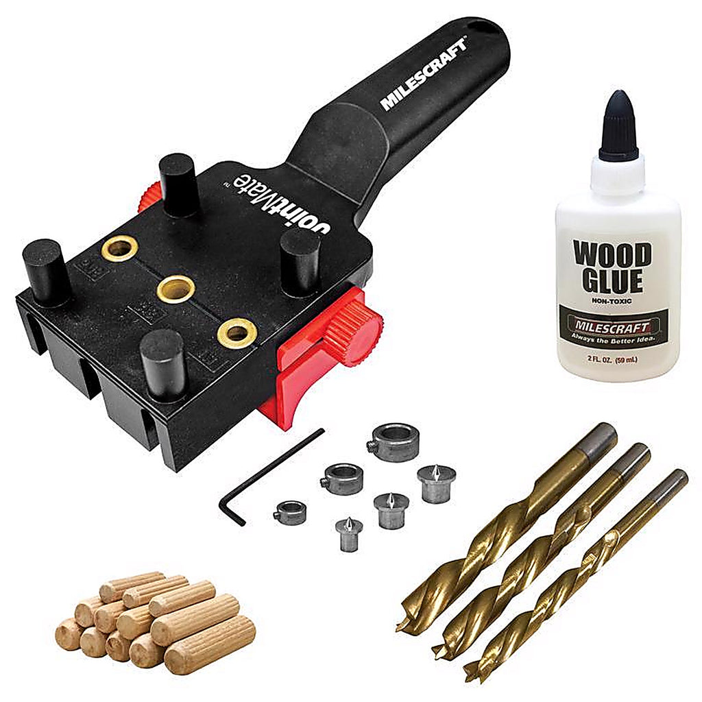 Milescraft 13330003 Doweling Jig Kit 74 pc