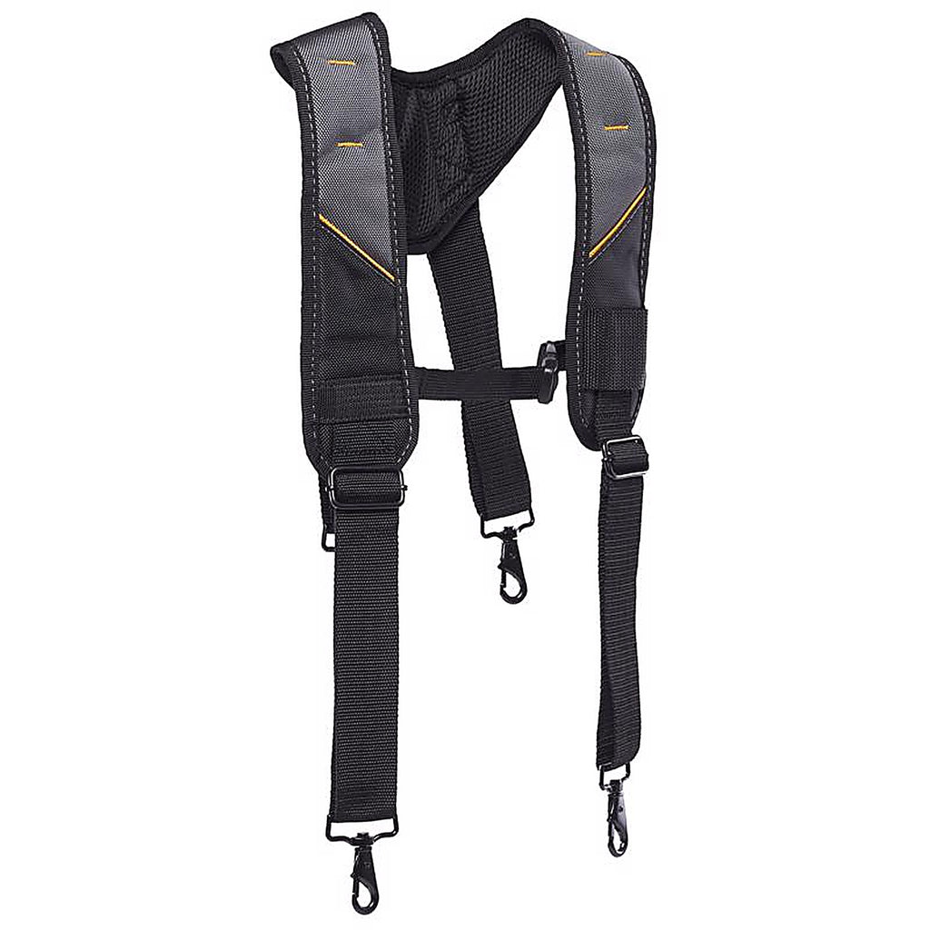 ToughBuilt TB-CT-51P-2BES 1.18 in. L X 6.3 in. W Nylon Suspenders Black/Gray 1 pair