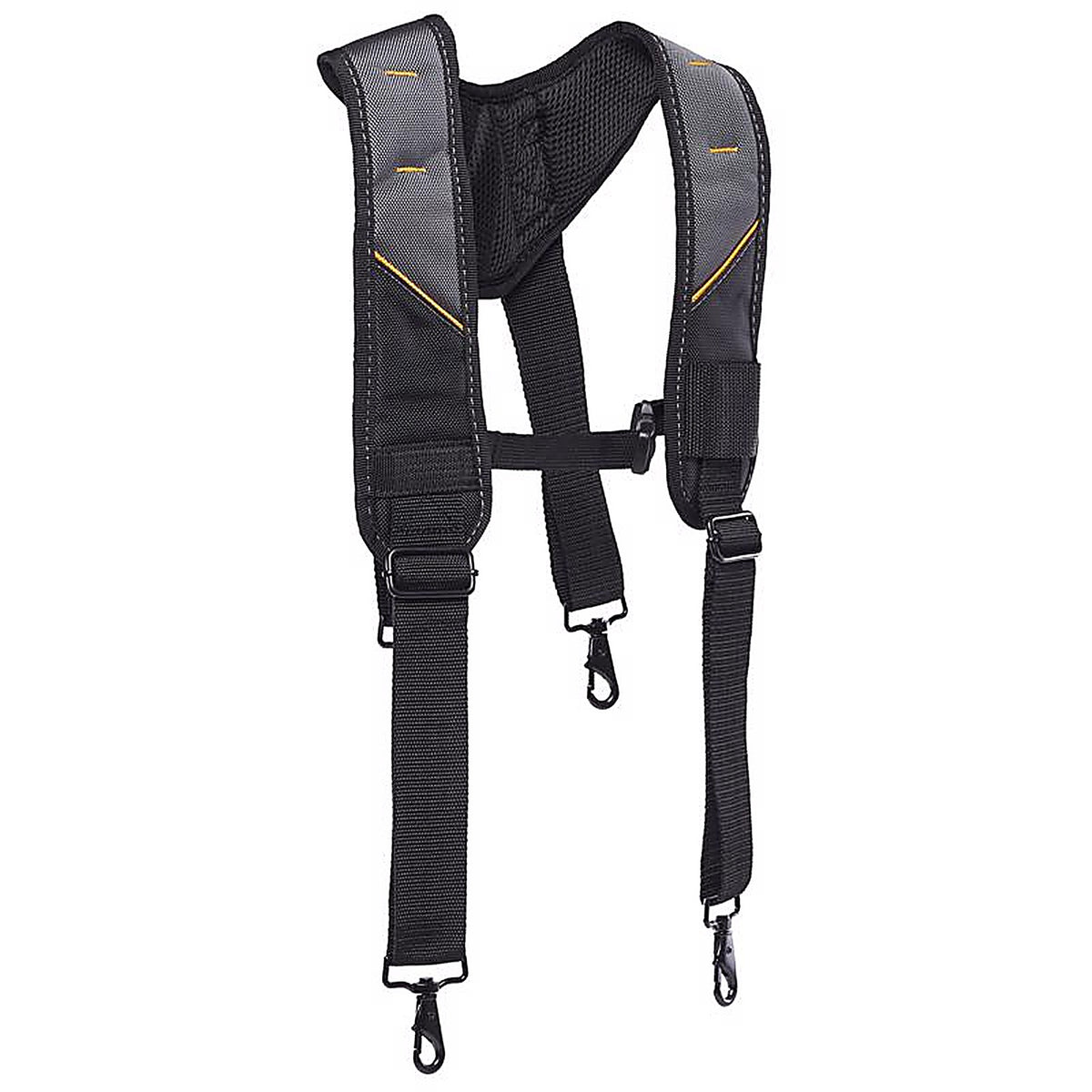 ToughBuilt TB-CT-51P-2BES 1.18 in. L X 6.3 in. W Nylon Suspenders Black/Gray 1 pair
