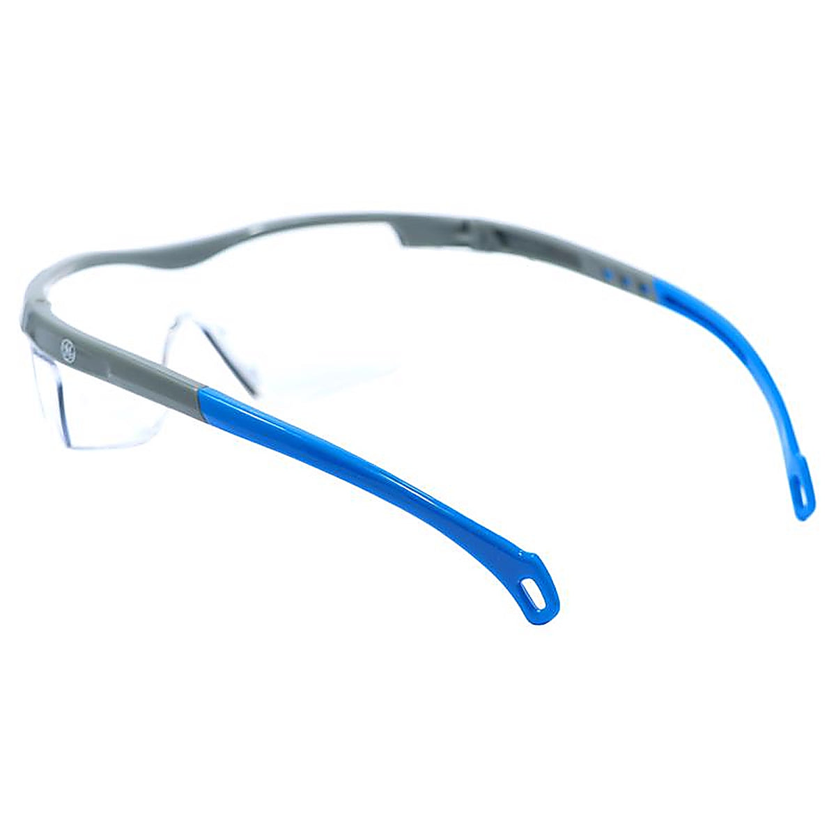 GE GE101C 01 Series Impact-Resistant Safety Glasses Clear Lens Blue Frame 1 pk