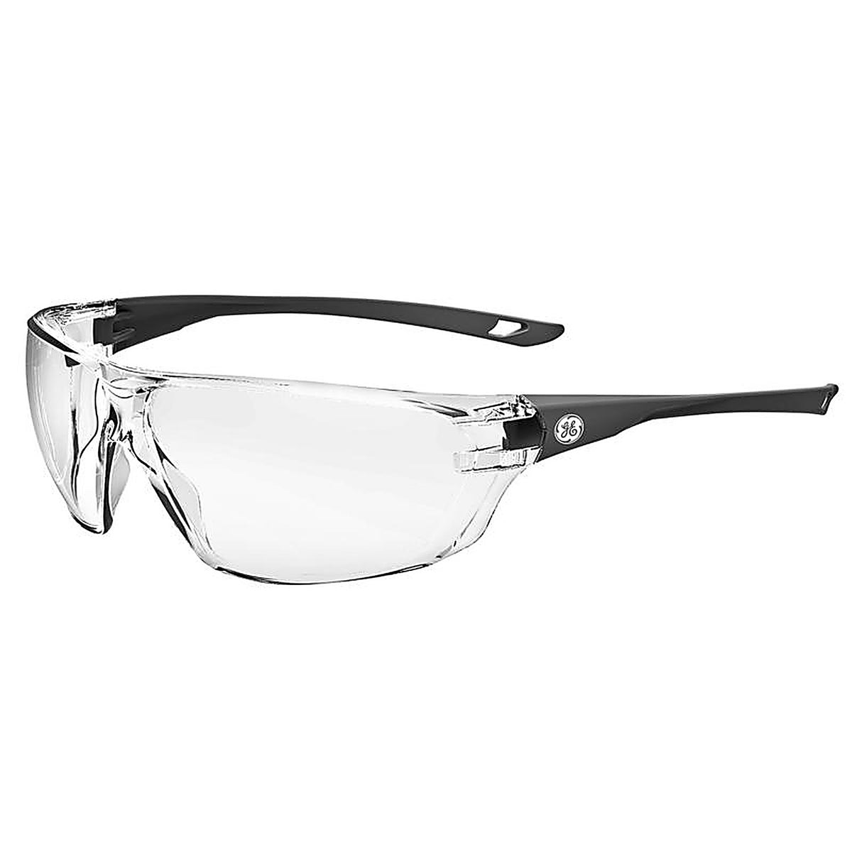 GE GE203CAF 03 Series Anti-Fog Impact-Resistant Safety Glasses Clear Lens Gray Frame 1 pk