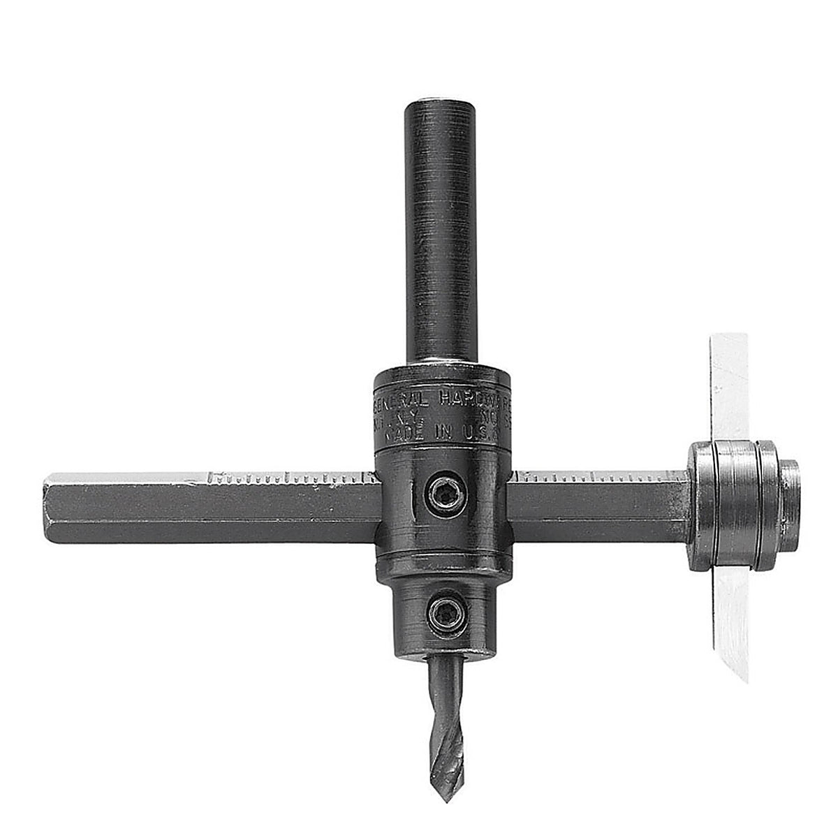 General Tools 55 Heavy Duty 1-3/4 in. Dia. x 1.75 in. L Bi-Metal Circle Cutter 1/2 in.