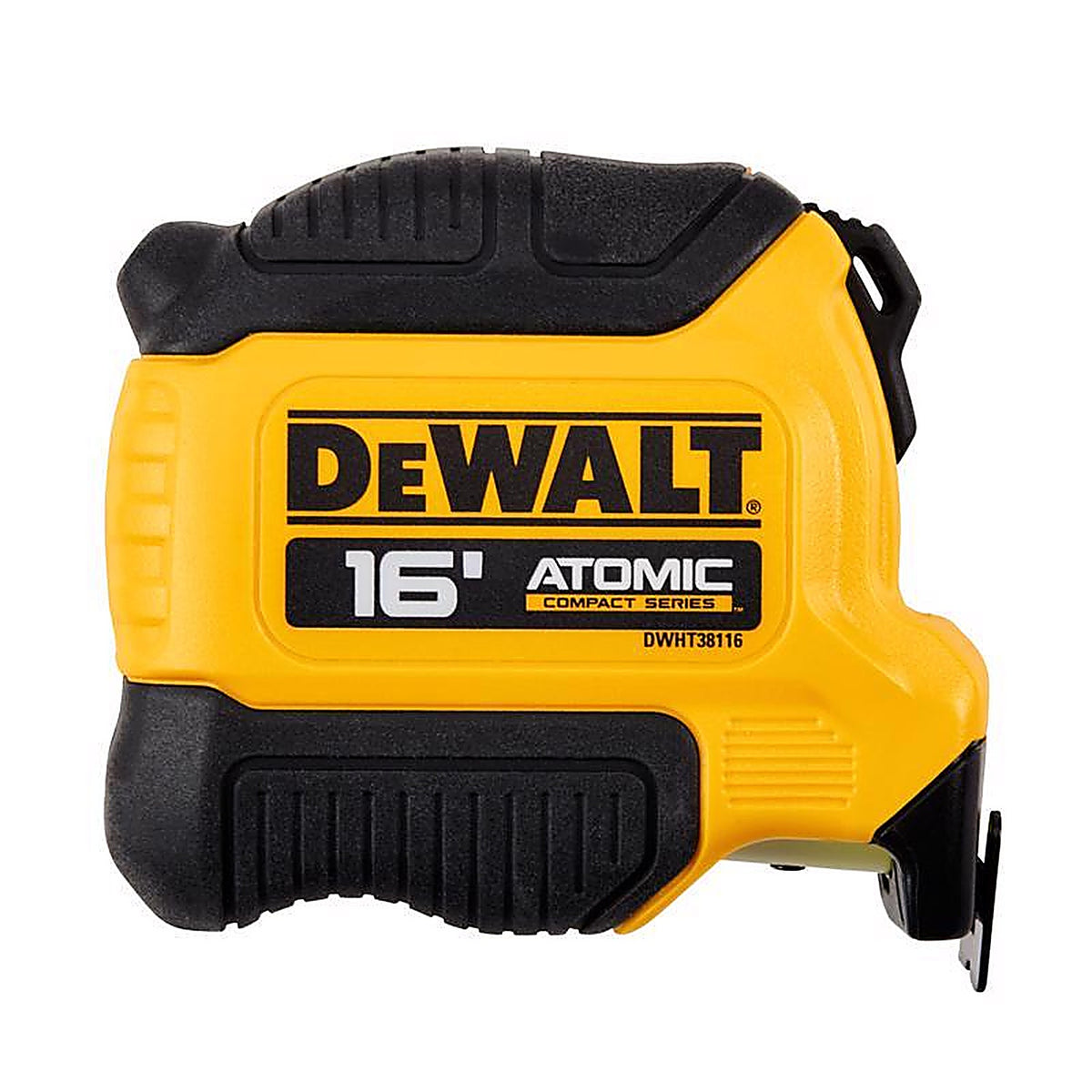 DeWalt DWHT38116S ATOMIC 16 ft. L X 1.25 in. W Compact Tape Measure 1 pk