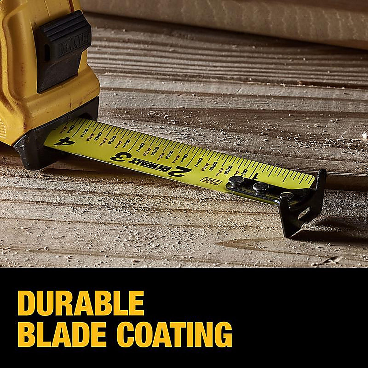 DeWalt DWHT38125S ATOMIC 25 ft. L X 1.125 in. W Compact Tape Measure 1 pk