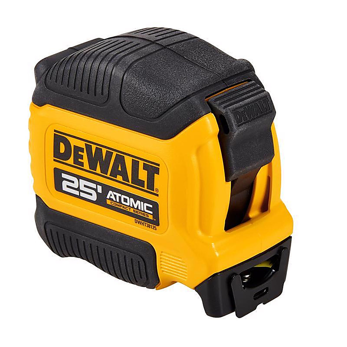 DeWalt DWHT38125S ATOMIC 25 ft. L X 1.125 in. W Compact Tape Measure 1 pk