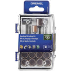 Dremel - 727-01 - Sanding and Grinding Kit 31 Piece