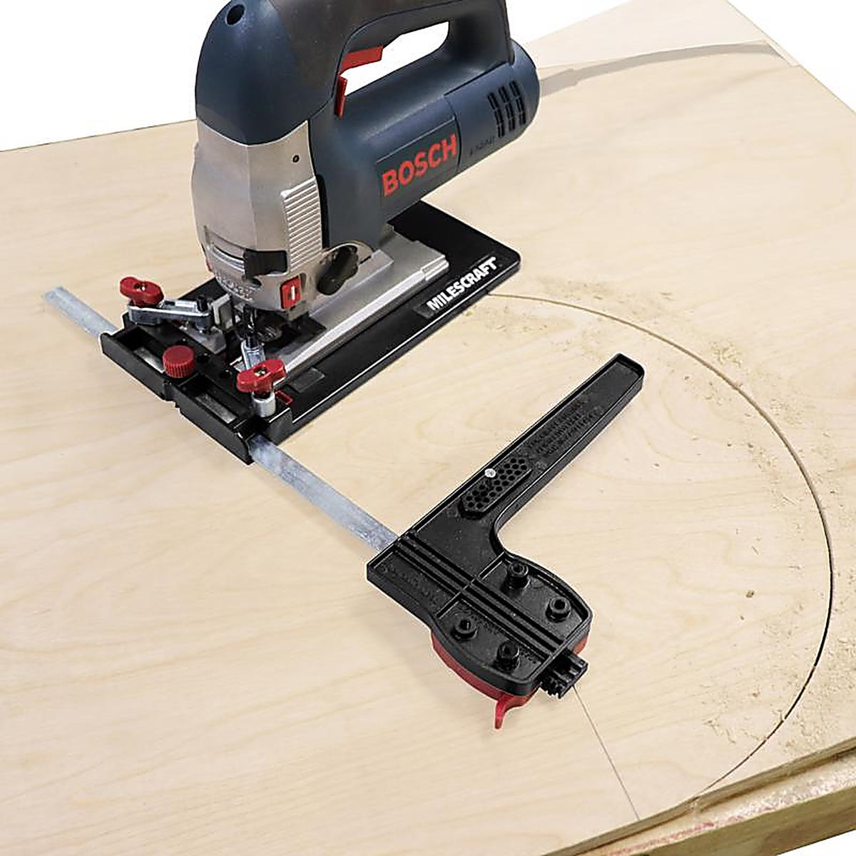 Milescraft 14030003 18 in. L X 6.25 in. W Circular and Jig Saw Guide 1 pc