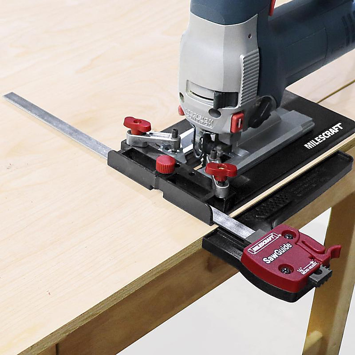 Milescraft 14030003 18 in. L X 6.25 in. W Circular and Jig Saw Guide 1 pc
