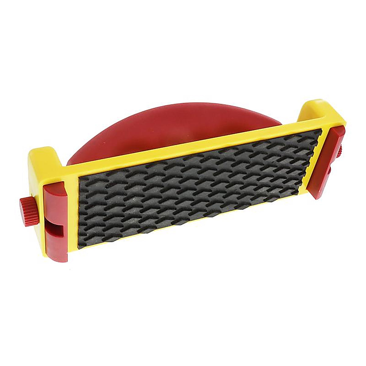 Milescraft - 34050003 - Grabberplus Rubber 8.25 In. L X 4 In. W Miter Retractable Heel Push Block Red/Yellow 1 Piece