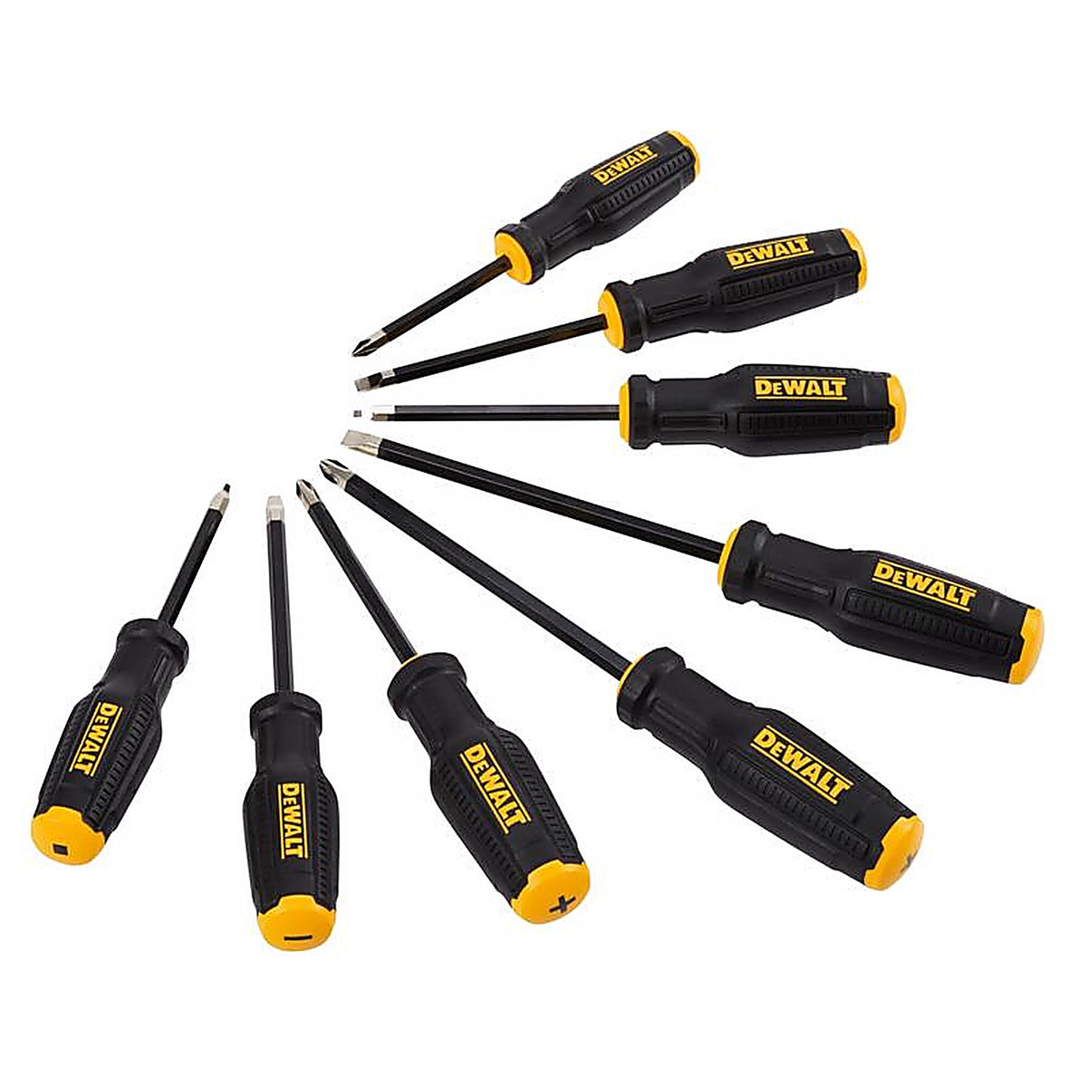 DeWalt DWHT65102 ToughSeries Demolition Screwdriver Set 8 pc
