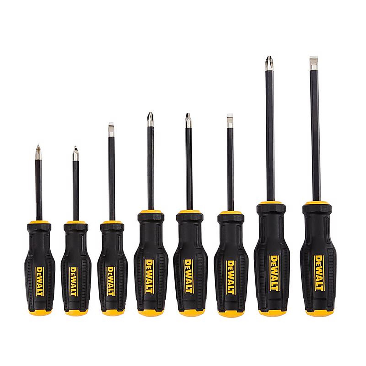 DeWalt DWHT65102 ToughSeries Demolition Screwdriver Set 8 pc