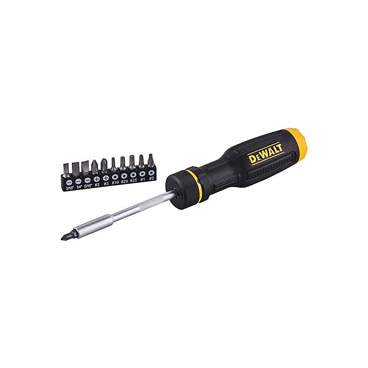 DeWalt DWHT68002 Max Fit 11 pc Assorted Ratcheting Screwdriver Set