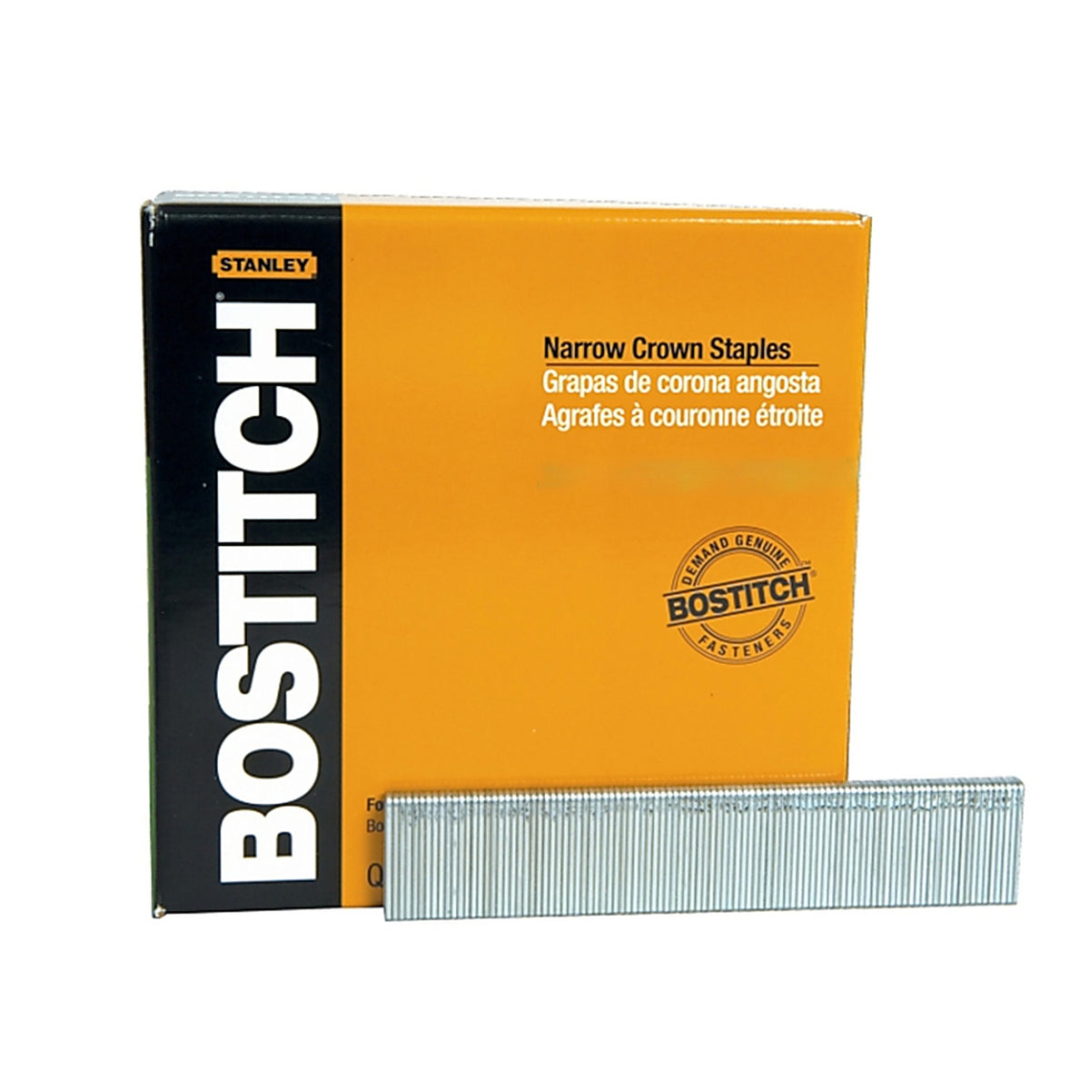 Stanley Bostitch SX50351-3/16G 7/32 in. W x 1-3/16 in. L 18 Ga. Narrow Crown Caps and Staples 3000/Pack