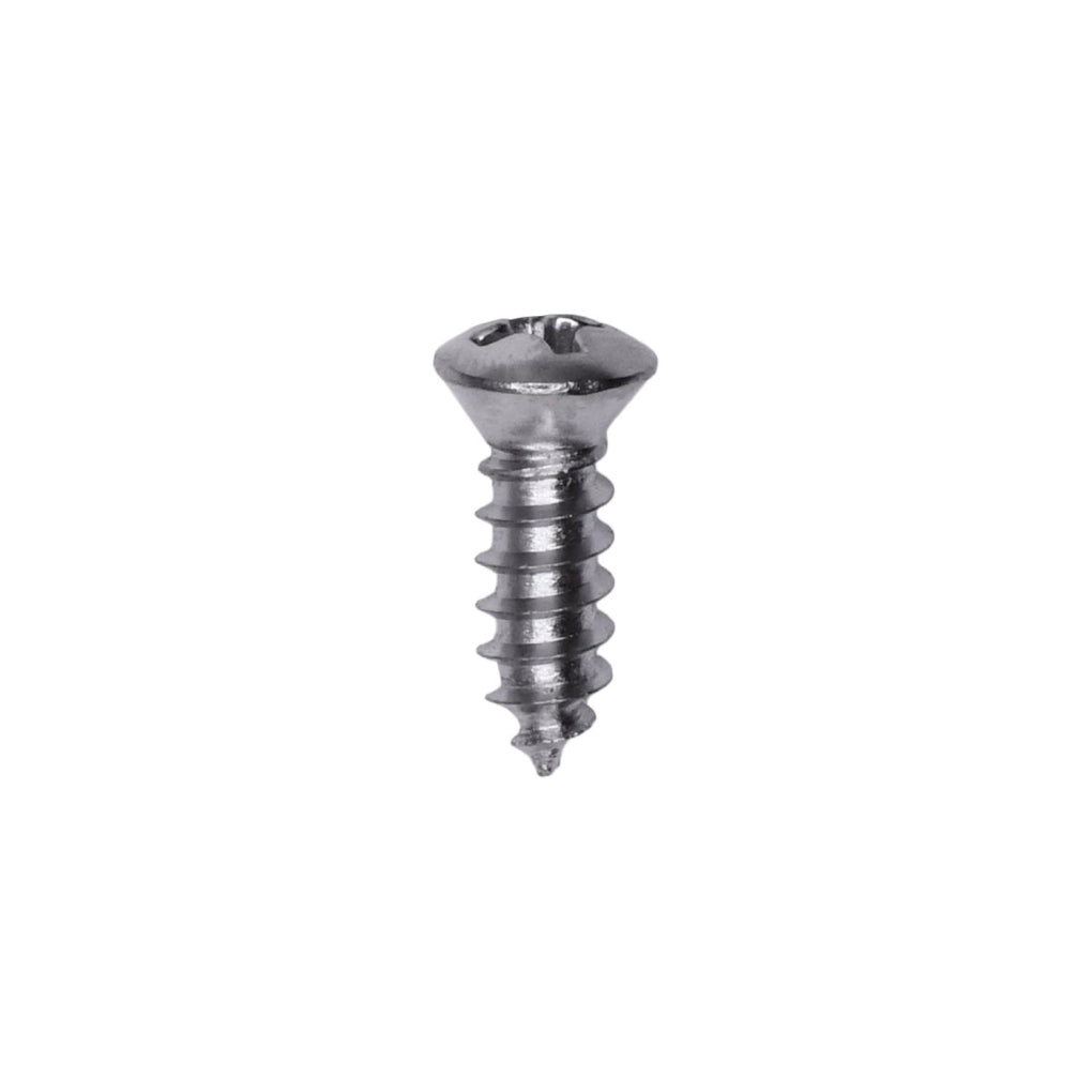 Auveco 2027 Phillips Oval #6 Head Tapping Screw 8 x 1/2in. Chrome