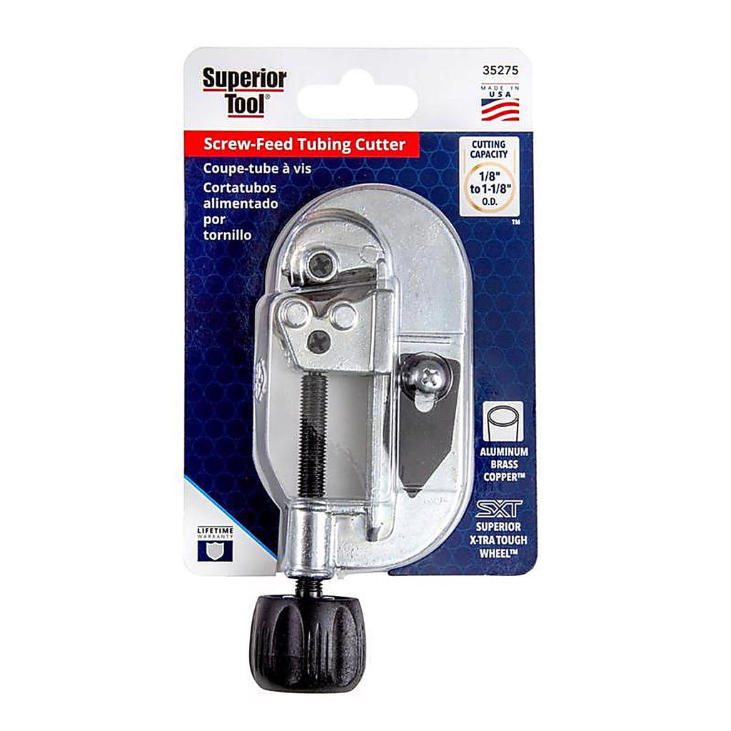 Superior Tool 35275 Pipe Cutter Black/Silver