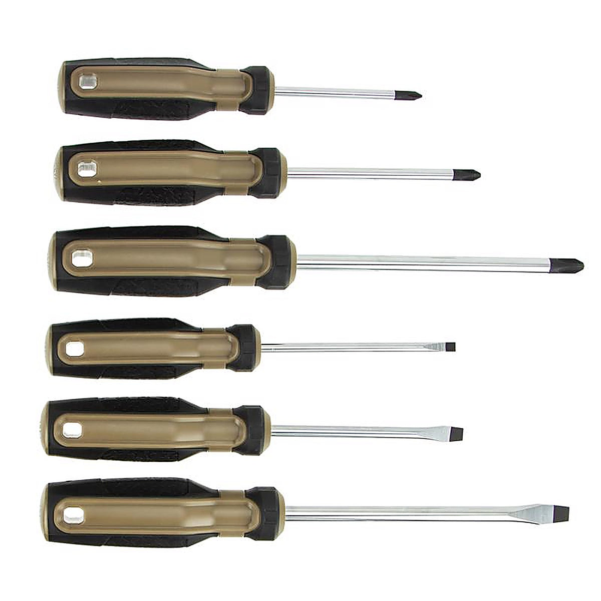 Spec Ops - SPEC-S-6PK - Phillips/Slotted Screwdriver Set 6 Piece