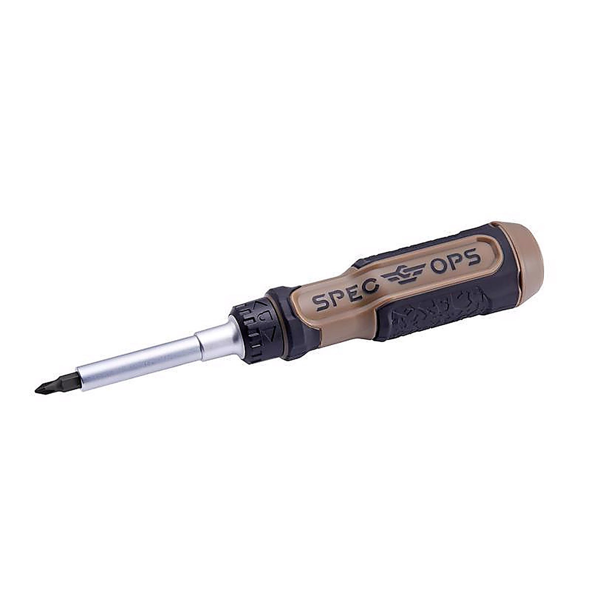 Spec Ops - SPEC-SRM-1 - 3.5 In. L Ratcheting Screwdriver 1 Pack