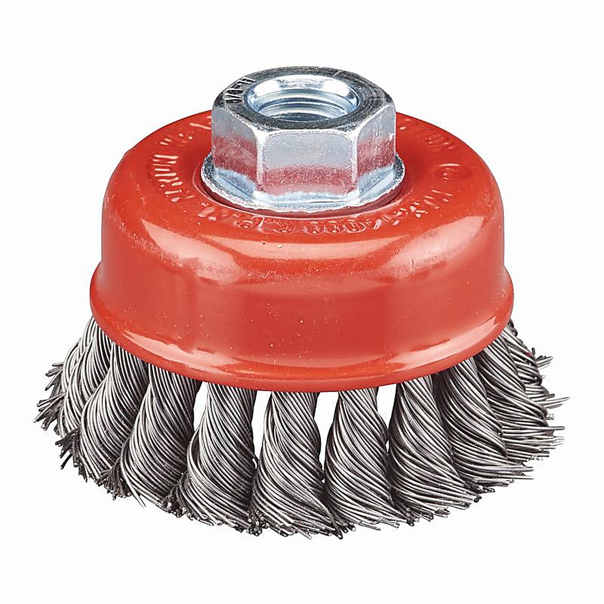 Norton - 70184609149 - Clipper 3 In. Knot Wire Cup Brush Carbon Steel 14000 Rpm 1 Piece